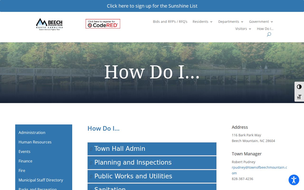 Watauga County Beech Mountain court docket town how-do-I service page