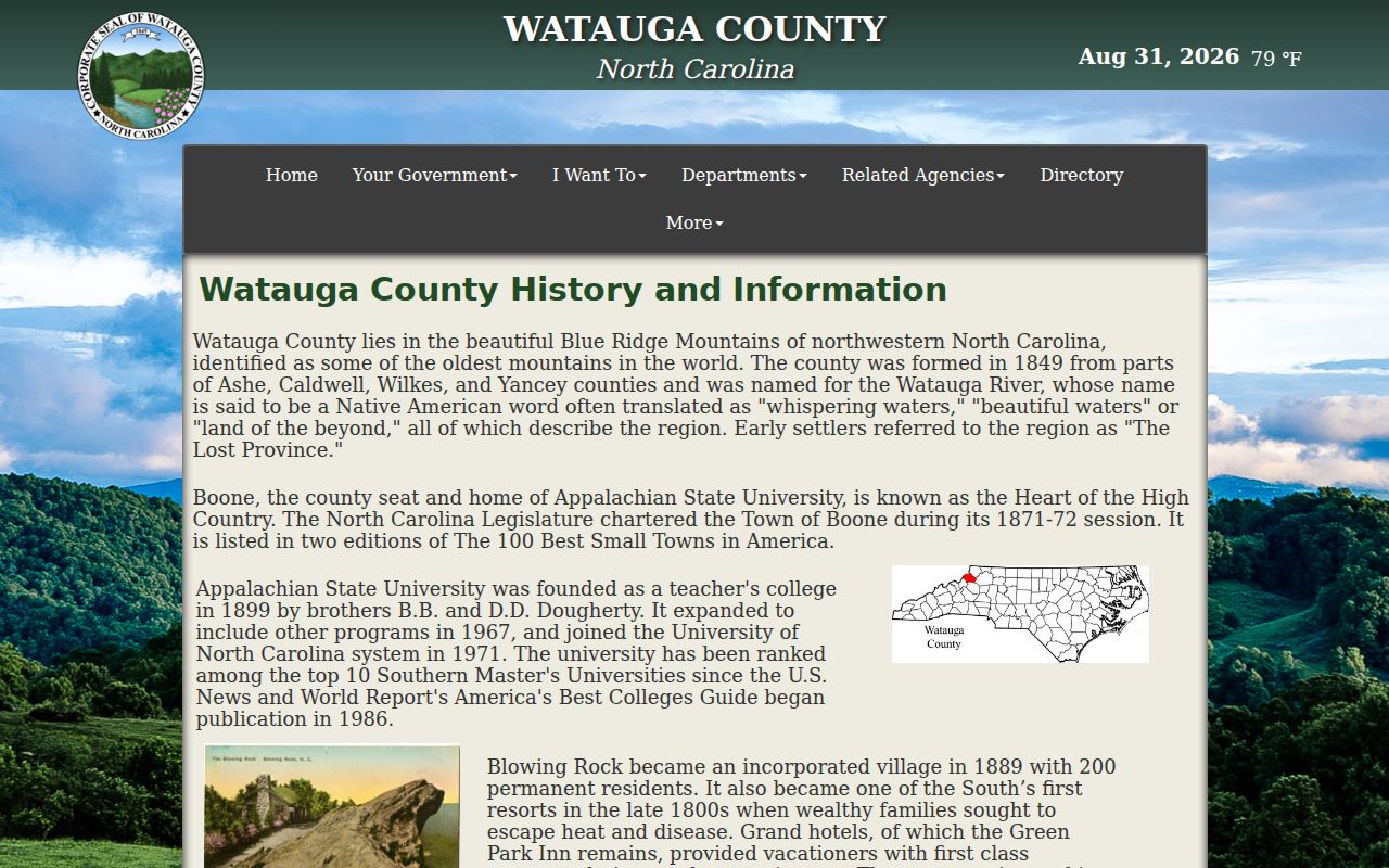 Watauga County court records historical preservation source